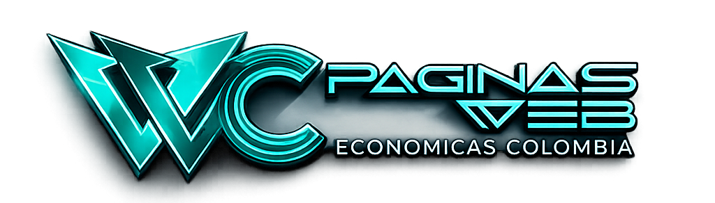 Logo de Páginas Web Económicas Colombia, empresa especializada en diseño de páginas web profesionales, tiendas virtuales y posicionamiento SEO en Colombia.